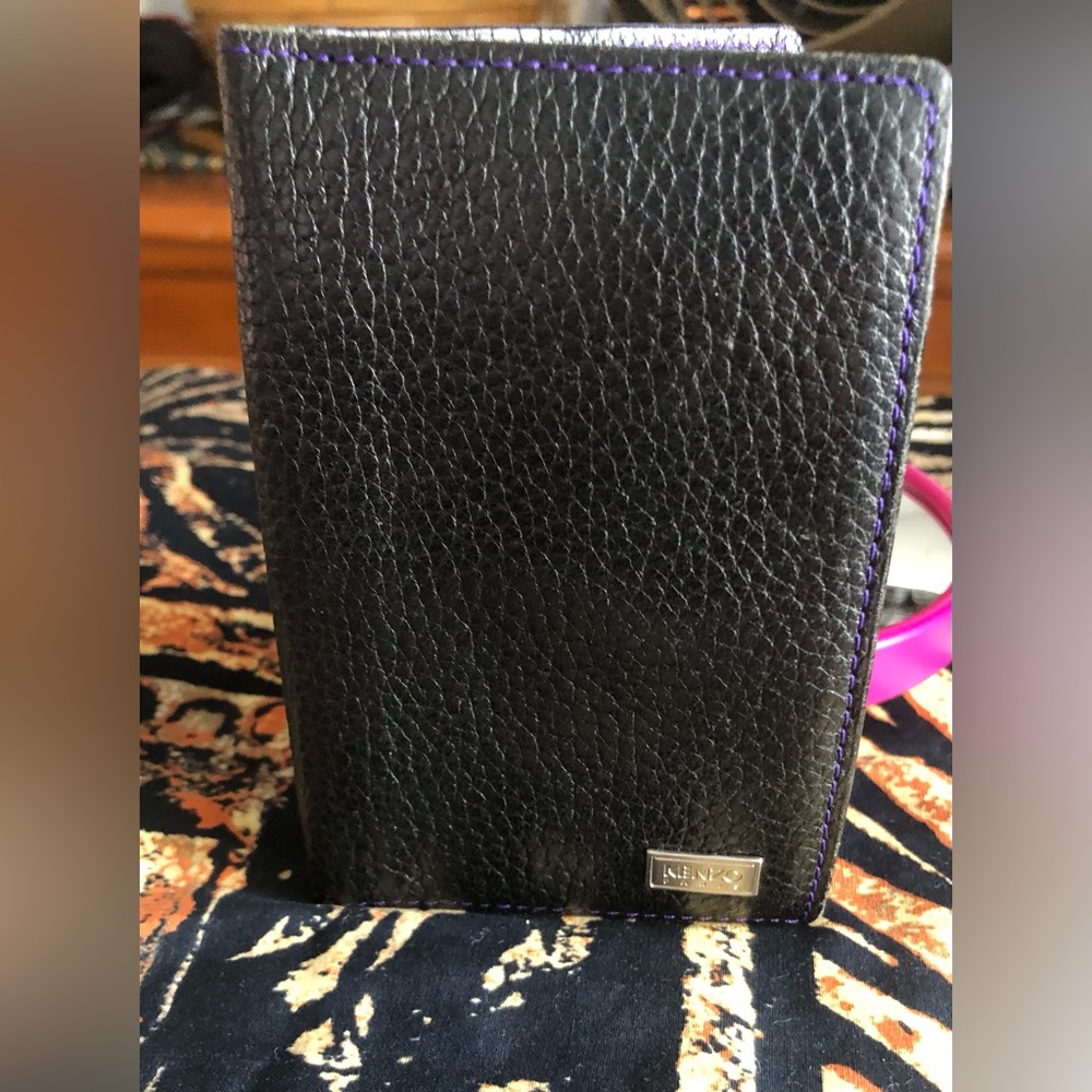 Kenzo Paris Leather Credit Business Card Wallet
